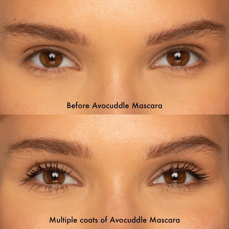 The Beauty Crop Avocuddle Mascara - Blacker Than Black - Volumizing Lash Mascara - 12 ml