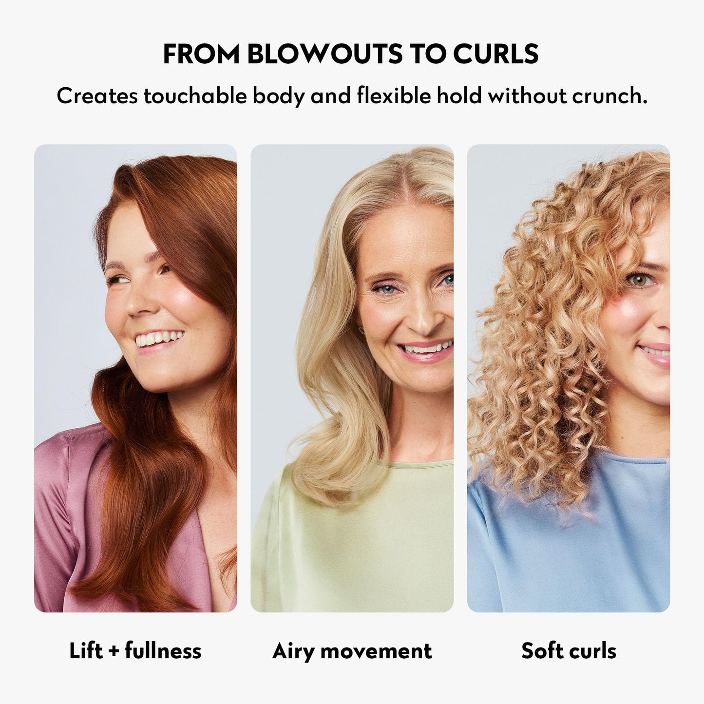 FOUR REASONS Professional Fiber Mousse for Curly Hair - Volumizing Long-lasting Flexible Hold for Curly, Wavy and Straight Hair, VEGAN Curl Mousse, 5 Oz
