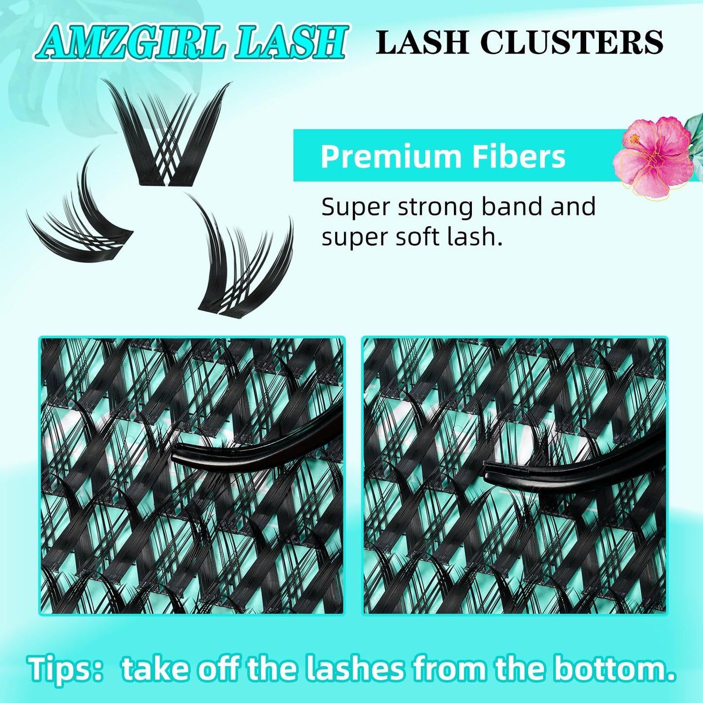 Lash Clusters Manga 168Pcs Eyelash Cluster Wet Look Ultra-Thin Invisible Lash Band Eyelashes Extensions Spiky Anime Wide Span Lashes(Kitten,C-10mm)