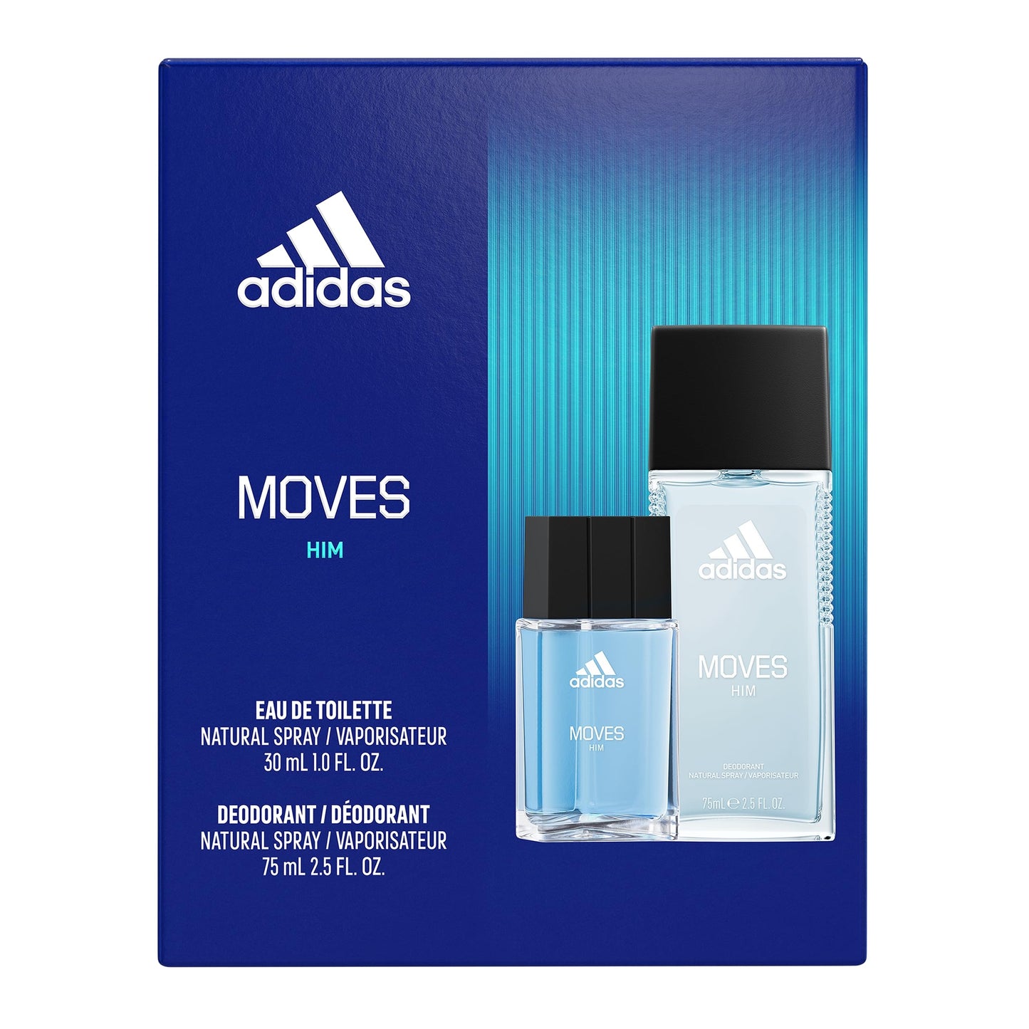 adidas Moves for Him 2-Pc. Eau de Toilette and Deodorant Holiday Gift Set