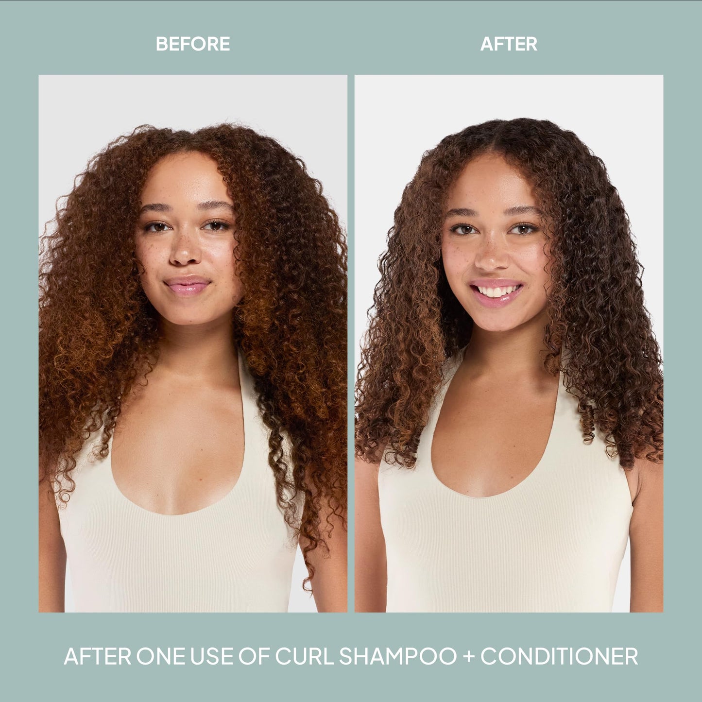 VERB Curl Shampoo + Conditioner Duo, 32 fl oz - Cleanse and Smooth - Frizz Control + Definition- Vegan, No Parabens or Harmful Sulfates