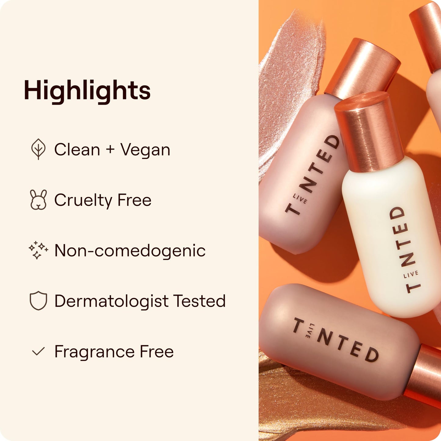 Live Tinted Hueglow Liquid Highlighter Drops - Lightweight Serum-Infused Highlighter, Non-Greasy Formula for Natural Radiance and Advanced Hydration, Dawn, 1.7fl oz / 50mL