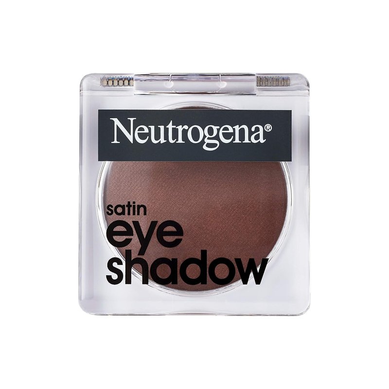 Neutrogena Satin Eye Shadow - Antioxidant Vitamin E Formula for Easy Application | Bronzed Leather, 1.0 oz