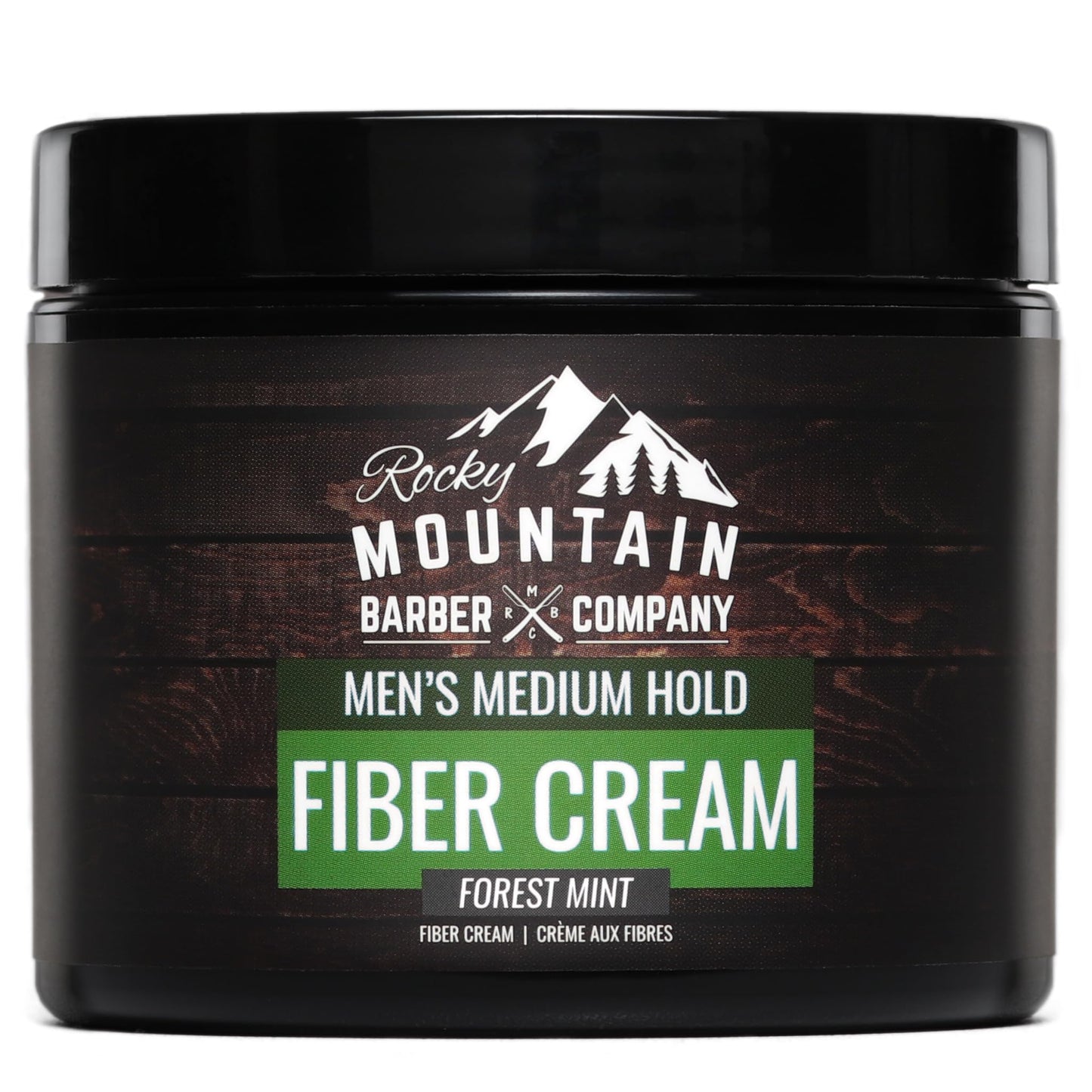Men’s Fiber Hair Cream - Classic Hair Styling Product with Medium Hold & Shine for Modern and Classic Hairstyles - No Artificial Fragrance - For All Hair Types - Easy to Wash Out - 4 oz