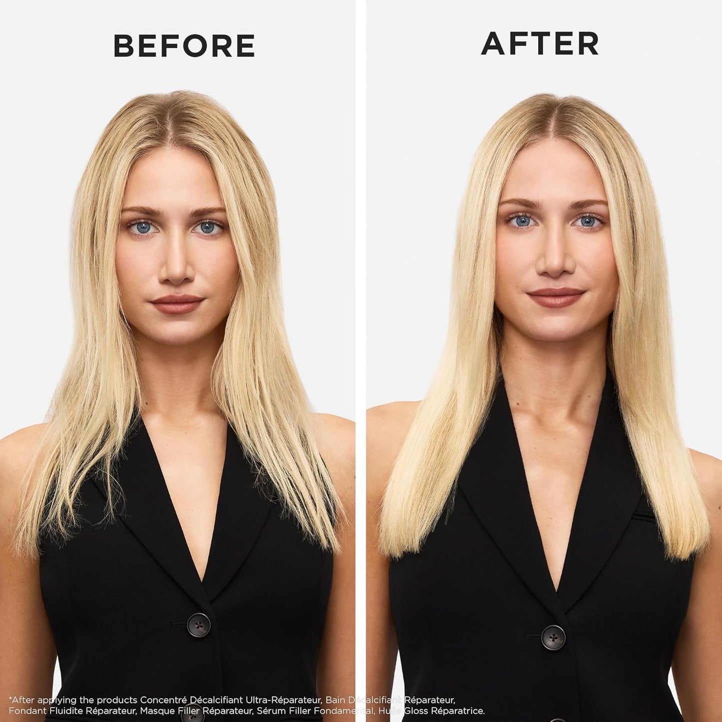 Kerastase Sulfate-Free Hair Repair Shampoo | Strengthens & Smoothes Damaged Hair, Citric Acid Formula