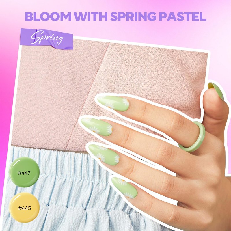 Modelones Poly Extension Gel Nail Kit - 133 Pcs with 32 Colors, Nail Forms & Lamp for DIY Manicure