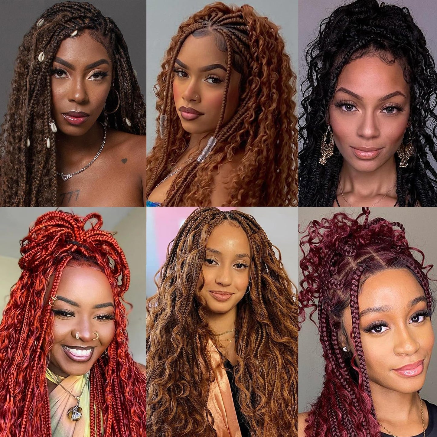 Human Braiding Hair 14Inch 100g Chocolate Brown Deep Wave Bulk No Weft Bohemian for 100% Brazilian Virgin Curly Extensions Boho Braids (#4)