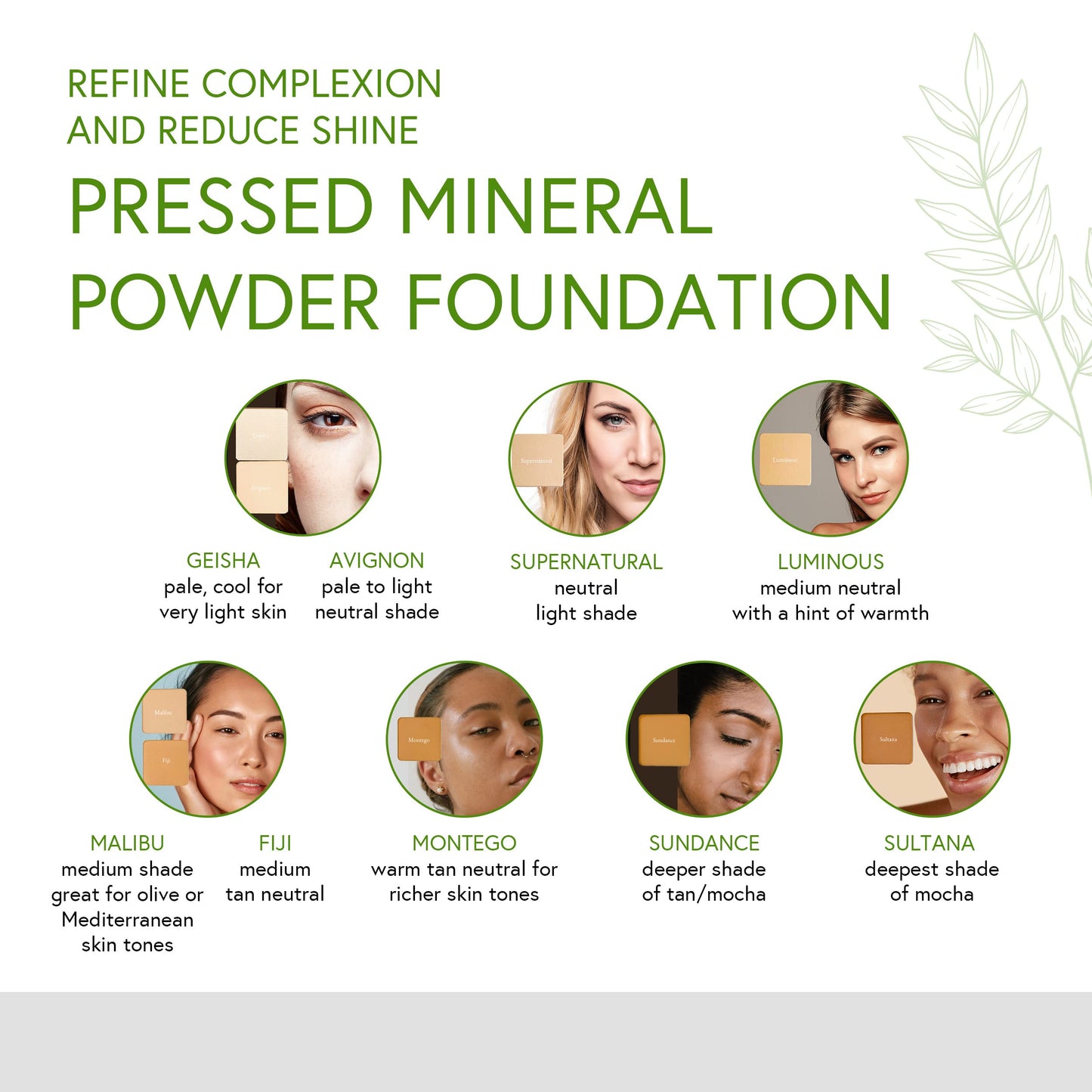 Foundation Powder Refill + Compact | Supernatural (Light)