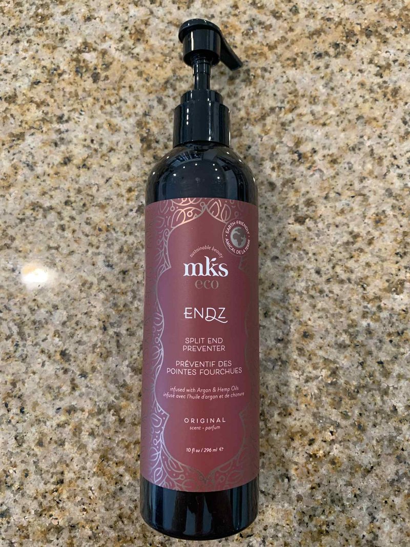 MKS eco Endz, Original Scent - 10 fl oz - Split End Mender & Preventer - Moroccan Argan Oil, Hemp Seed Oil - Vegan & Cruelty Free