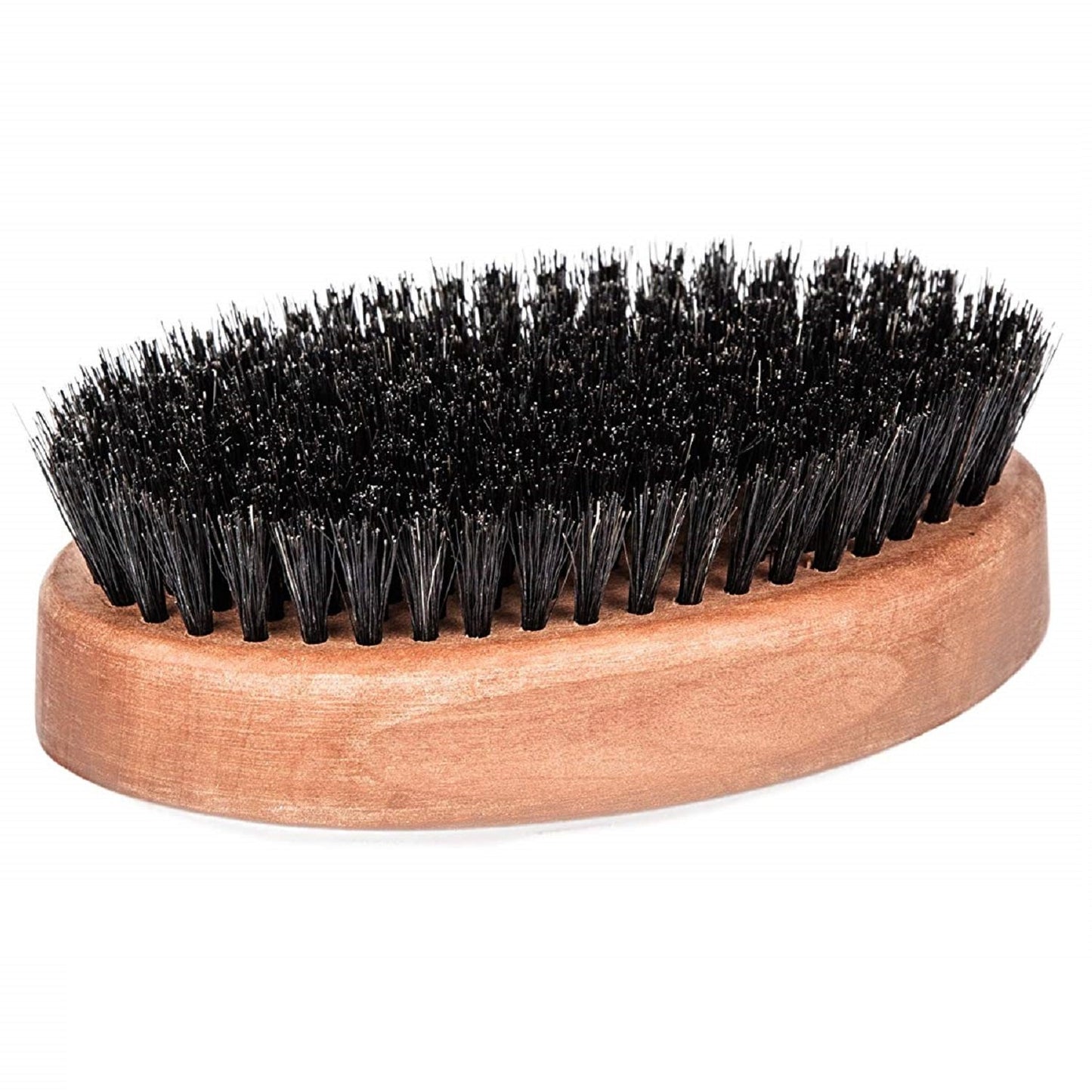 Fendrihan Genuine Boar Bristle and Pear Wood Military Hair Brush, Made in Germany VERY SOFT LIGHT BRISTLE