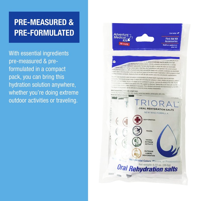 Adventure Medical Kits Oral Rehydration Salts (Pack of 2)