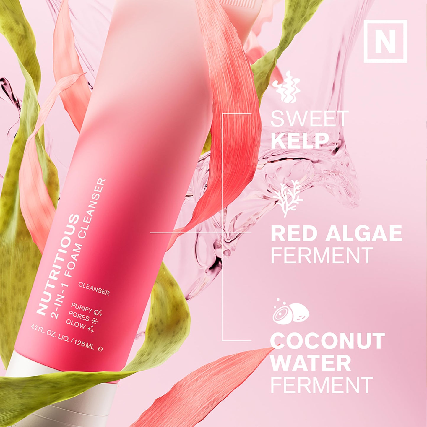 Estée Lauder Estée Lauder Nutritious 2-in-1 Foaming Face Wash Cleanser & Mask | Pore Minimizer