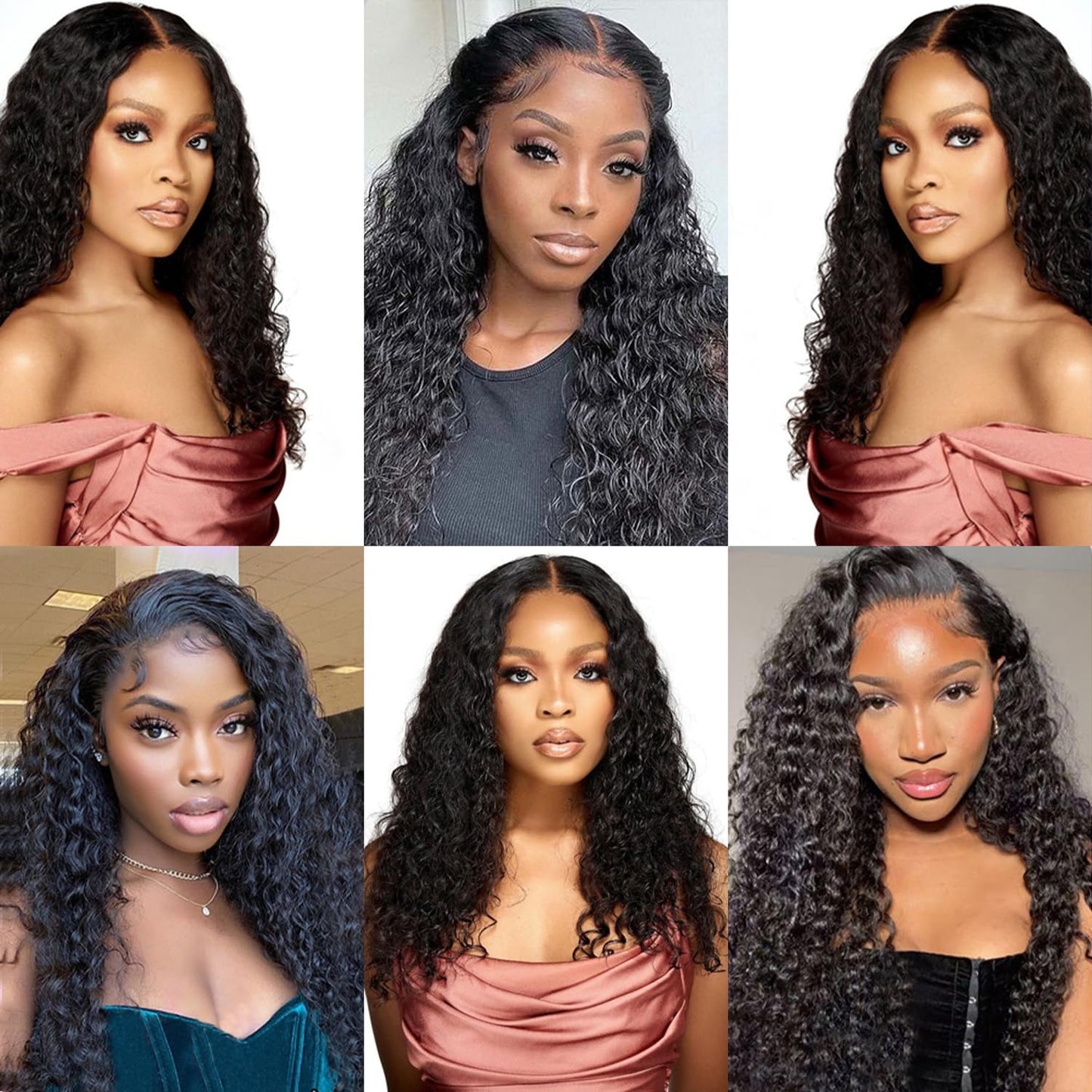 12A Water Wave Human Hair Bundles Wet And Wavy Bundles Human Hair 100% Unprocessed Brazilian Virgin Water Curly Bundle Natural Black Color 18 Inch