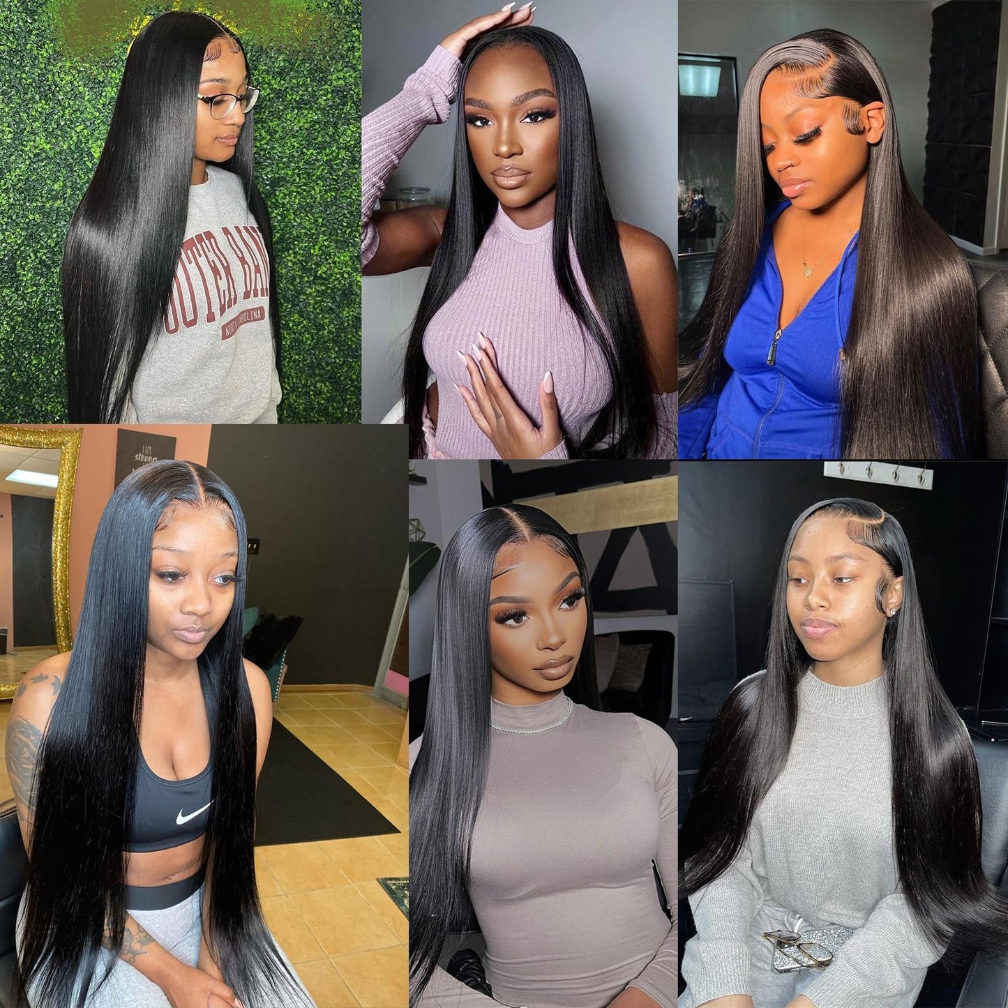 NROOEAY Straight Bundles Human Hair 24 inch 100% Unprocessed Brazilian Straight Hair Bundles 12A Remy Virgin Retain the Intact Cuticle, Long Lifespan