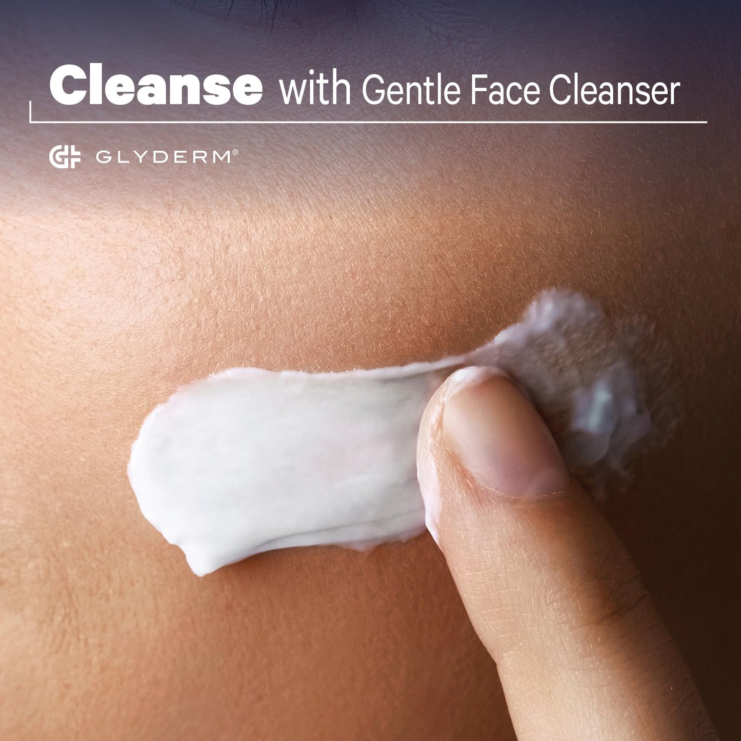 GlyDerm® Gentle Face Cleanser | Soap-free Concentrated Cleanser | 0.2% Esterified Glycolic Acid | Gently Exfoliates as it Cleans | Gentle Enough for Twice Daily Use | All Skin Types | 7 oz pump