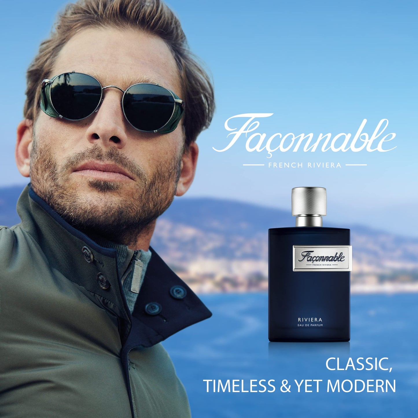 Façonnable - Riviera 90ml (3 Fl Oz) - Eau de Parfum for Men - Woody & Aromatic Scents