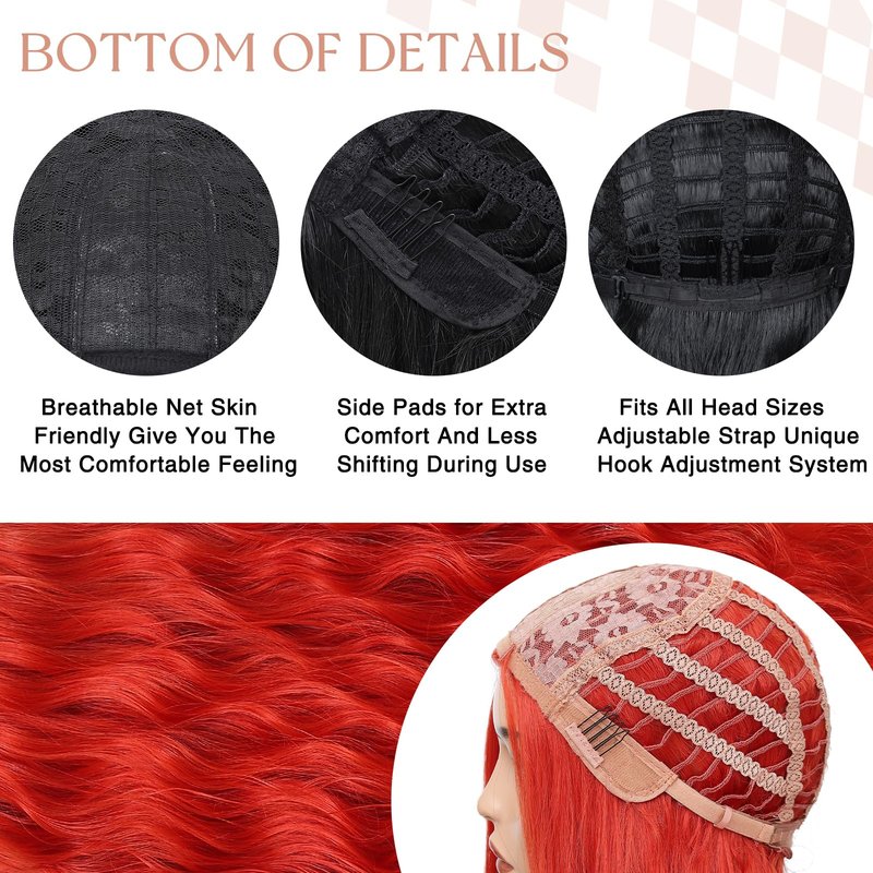Atohallan Long Black Wig for Women 36 inch Super Long Water Wavy Wigs Heat Resistant Synthetic Soft Wavy Fluffy Curly Wig for Daily Party Use Halloween Wig