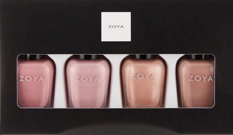 Zoya Nail Polish Set - Long-Lasting, Chip-Resistant Formula | 4 Vibrant Shades