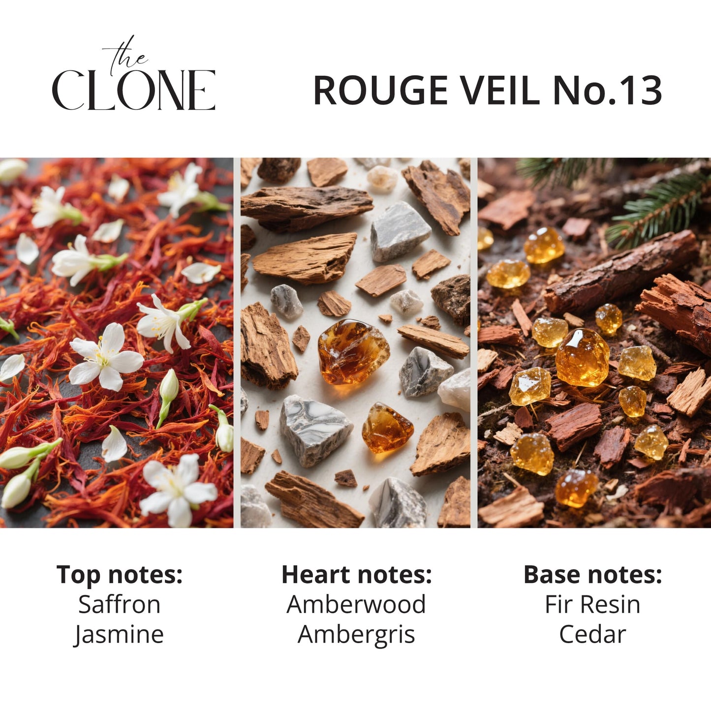 Clone, Rouge Veil No. 13 - Inspired by B.accarat R.ouge 540 Perfume For Women Men Unisex, Extrait de Parfum, Fragrance Perfume Spray, 1.7 Fl Oz (50ml)