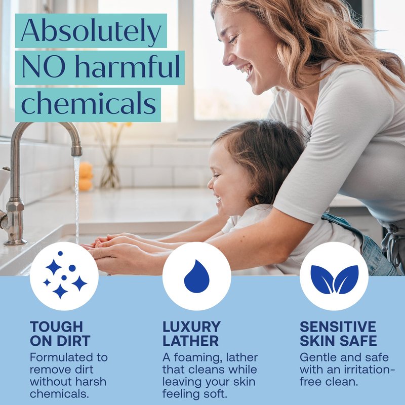 FabTab Dual Foaming Hand Soap Kit - 6x Plant-based Hand Wash Tablets -Convenient & Easy To Use 2x Refillable Glass Bottles - Variety Fragrances - (6x11.9 Fl Oz Bottles Of Soap)