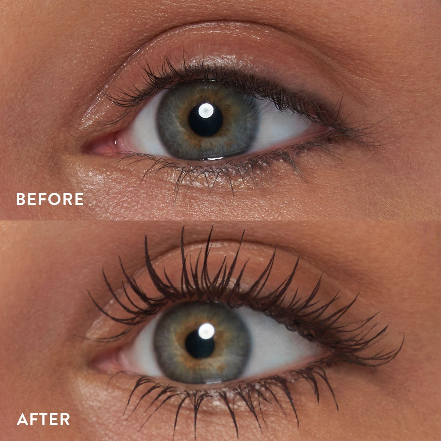 LAURA GELLER NEW YORK Kajal Longwear Mascara – Brown – Volumizing, Lengthening, & Defining Mascara - Smudge‑Proof & Flake‑Proof Wear, Buildable Formula
