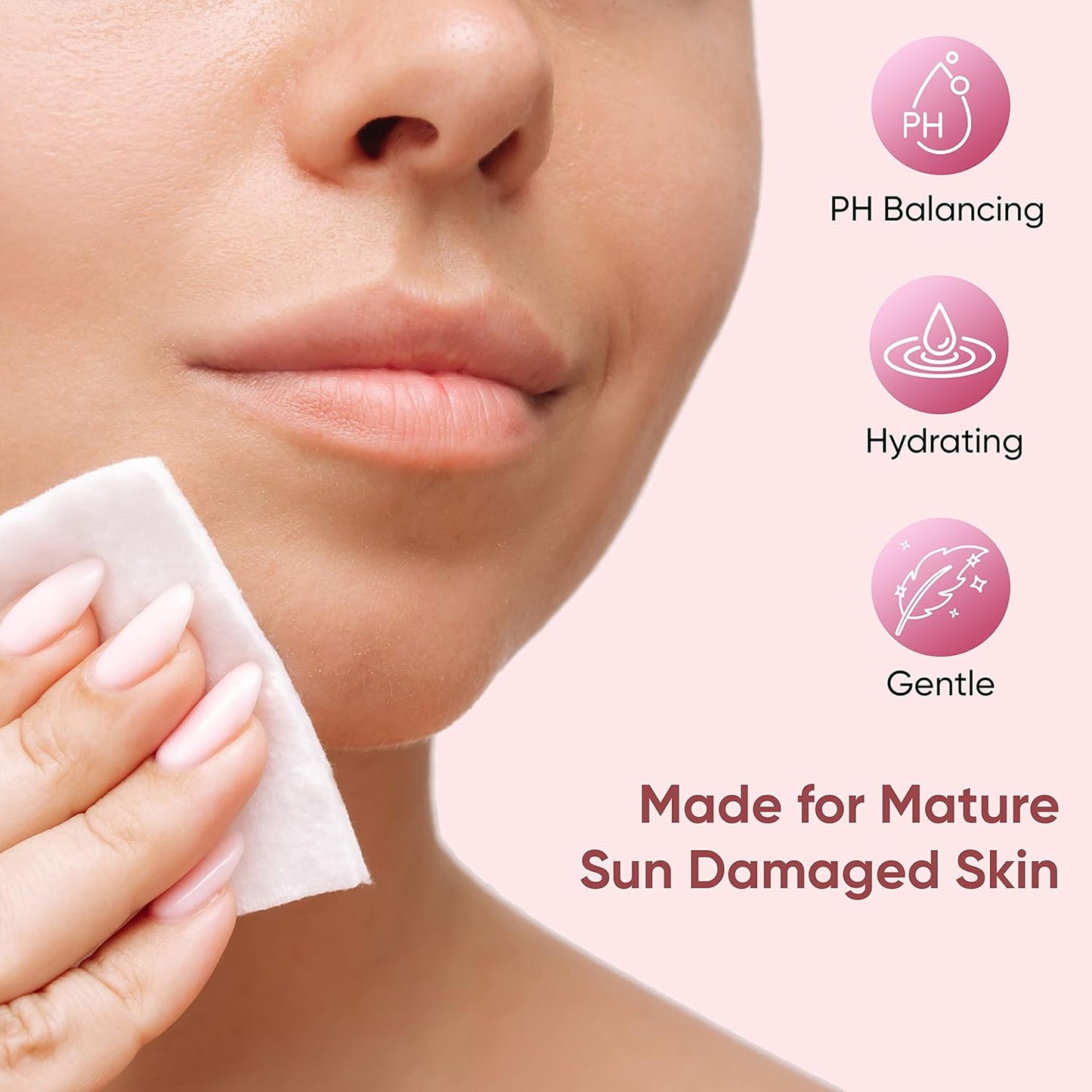 Rejuvenating Rose Toner Spray - Alcohol-Free Hydrating Face Toner for Mature Skin | 8oz / 240ml