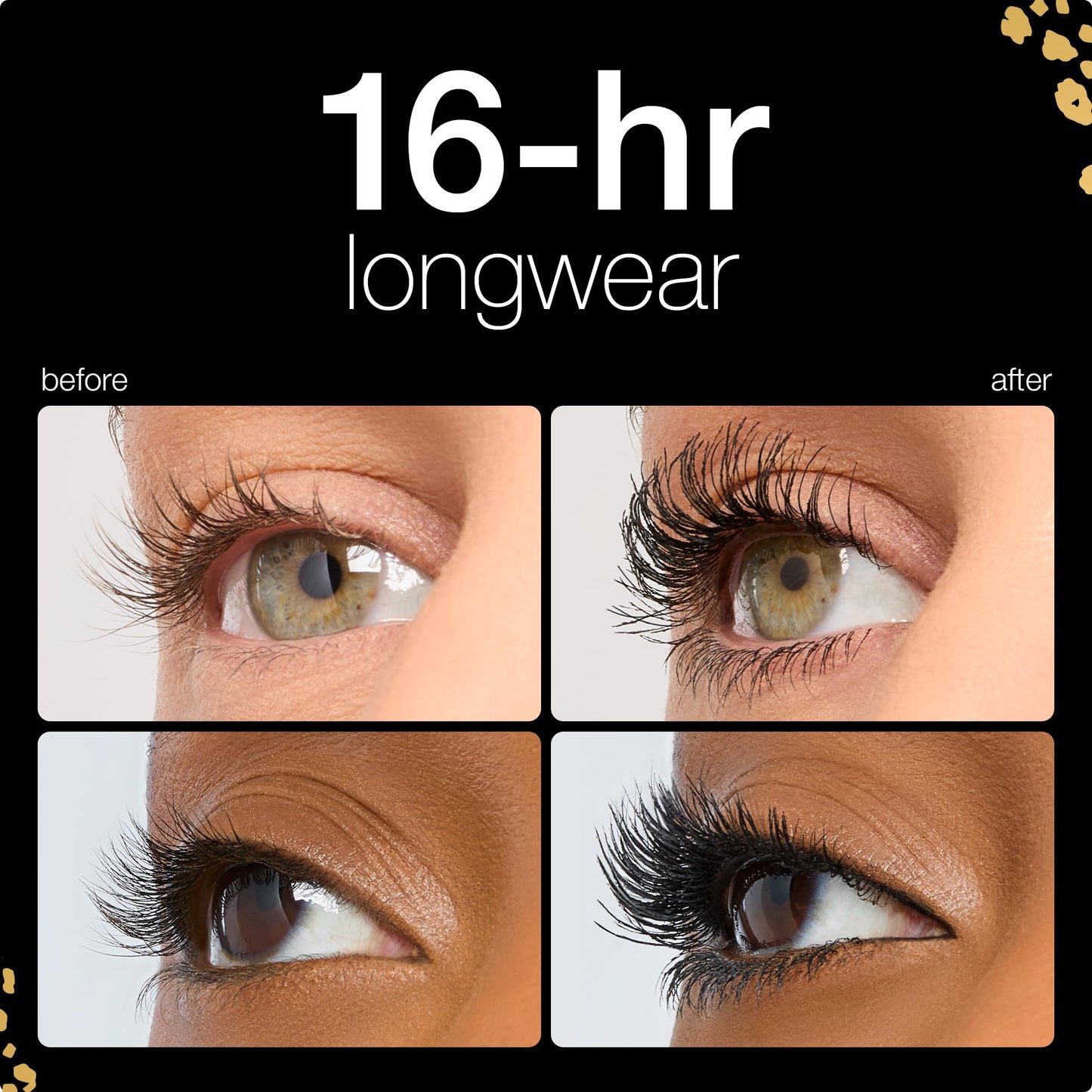 tarte maneater mascara – Extreme Curl, Instant Volume & Length, 16HR Ultra-Creamy Longwear Eye Makeup, Cruelty-Free, full size, black