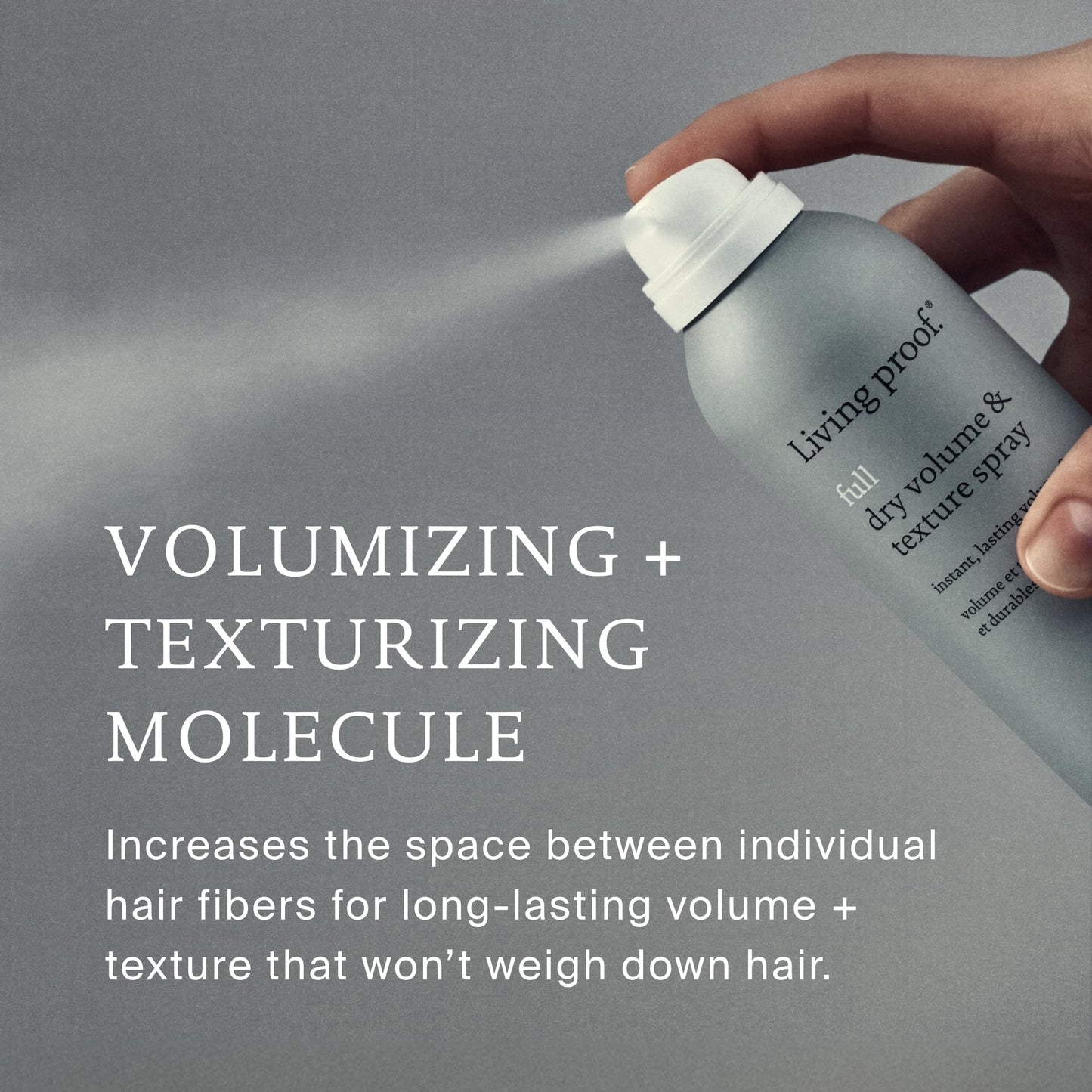 Living Proof Full Dry Volume & Texture Spray, Hair Texture Spray for Women, Adds Volume to Fine Hair