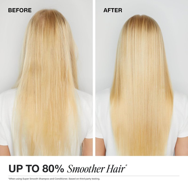 Paul Mitchell Super Smooth Shampoo, Controls Frizz, Adds Softness, For Frizzy Hair, 10.14 fl oz
