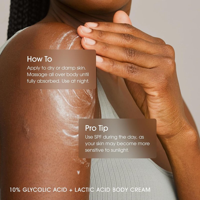 10% Glycolic Acid & Lactic Acid Lotion - Exfoliating Moisturizer with Hyaluronic Acid | 2-Pack for Smooth, Even Skin Texture