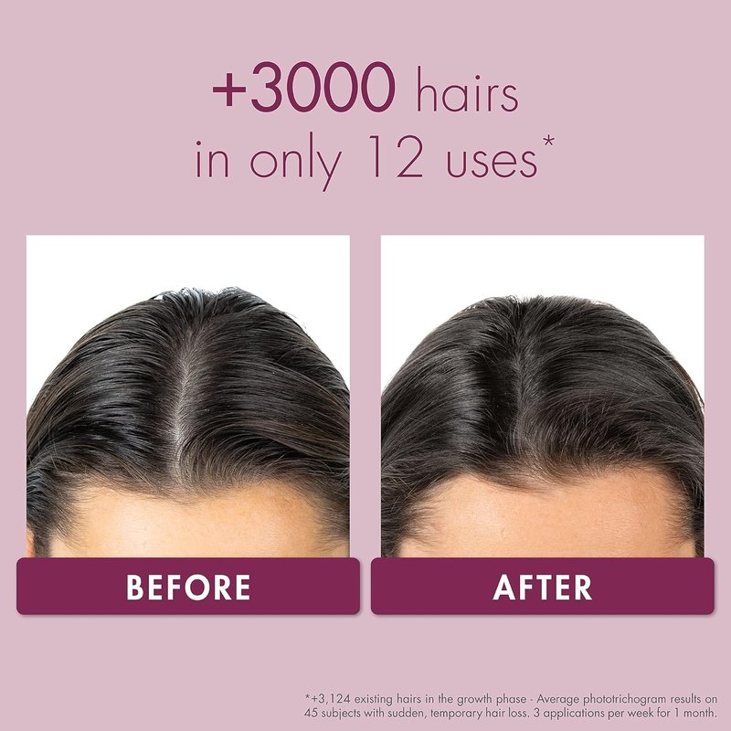 Klorane Intense Strengthening Serum - Quinine Hair Thinning Solution | Non-Greasy Leave-In Formula - 3.3 fl. oz.