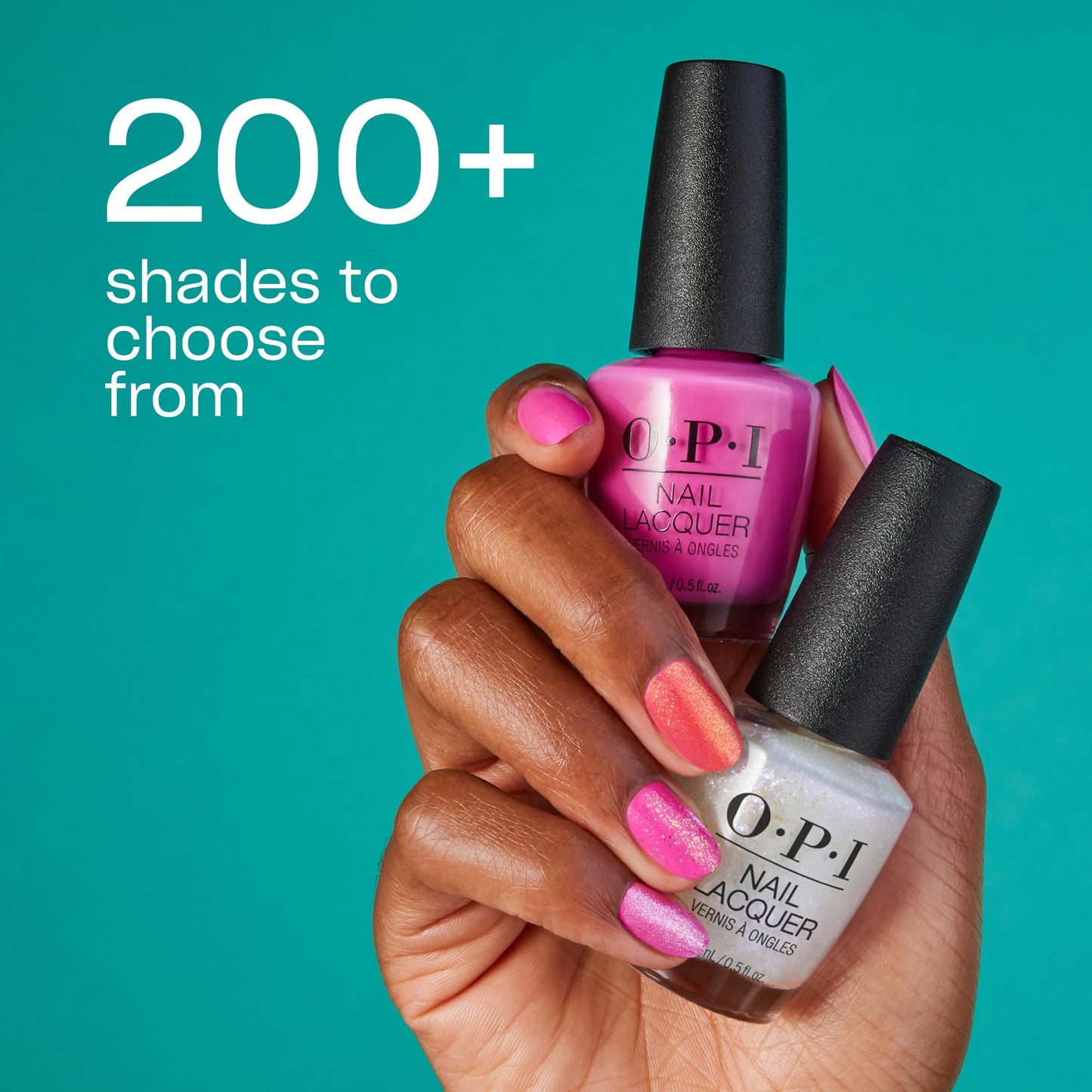OPI Nail Lacquer Baby, Take a Vow | Sheer Soft Pink Crème Chip Resistant Nail Polish | Fast Drying, Streak Free