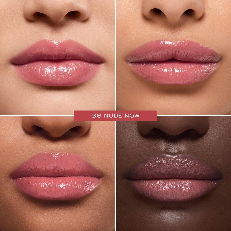 Lancôme Lip Idôle Squalane-12 Butterglow™ Hydrating Lip Balm – Instant Shine, 24H Hydration, and Buildable Color for Smooth & Moisturized Lips - 36 NUDE NOW