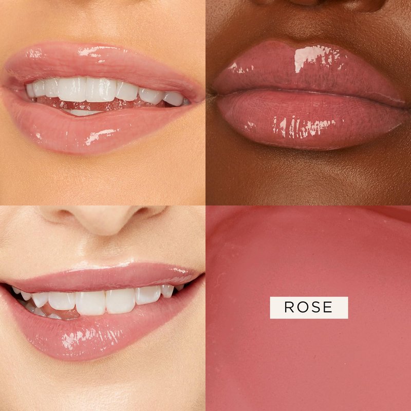 tarte maracuja juicy lip balm gloss – Viral Nourishing Lip Butter Color with High-Shine Hydration, Skincare Infused with Vitamin E, Vegan & Cruelty-Free, full size, Rose
