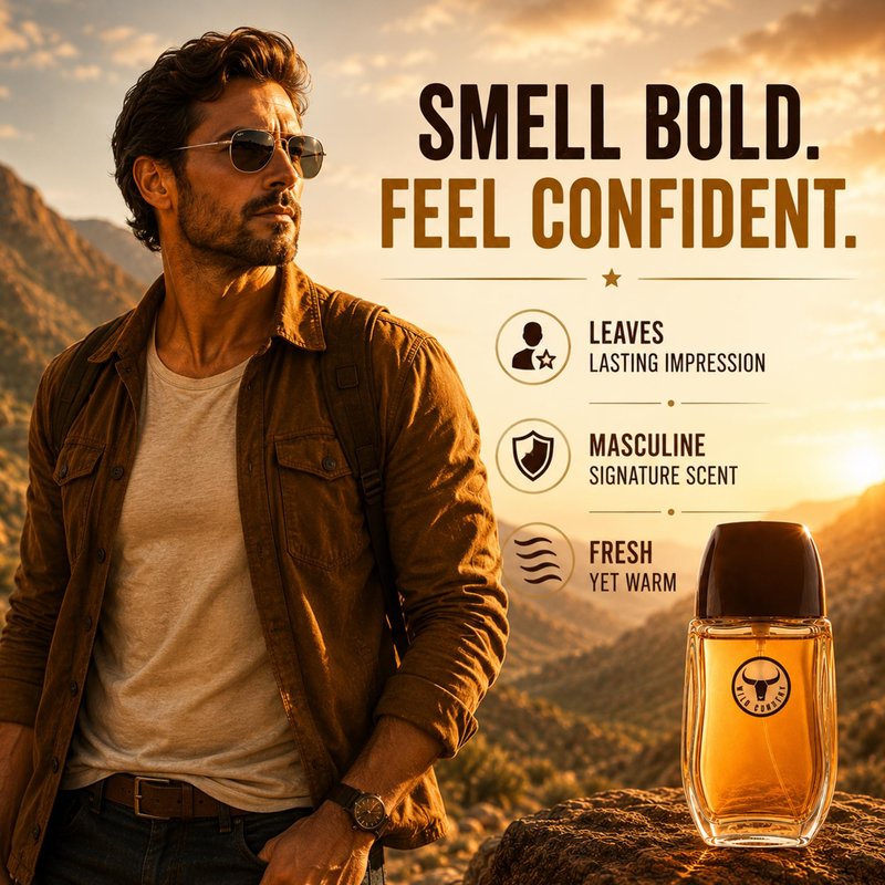 AVON Wild Country Cologne for Men - Long-Lasting Mens Cologne Spray with Lavender and Sandalwood. Bold, Aromatic Men's fragrances and Versatile daily wear body spray; ideal gift for him, 3 Fl Oz