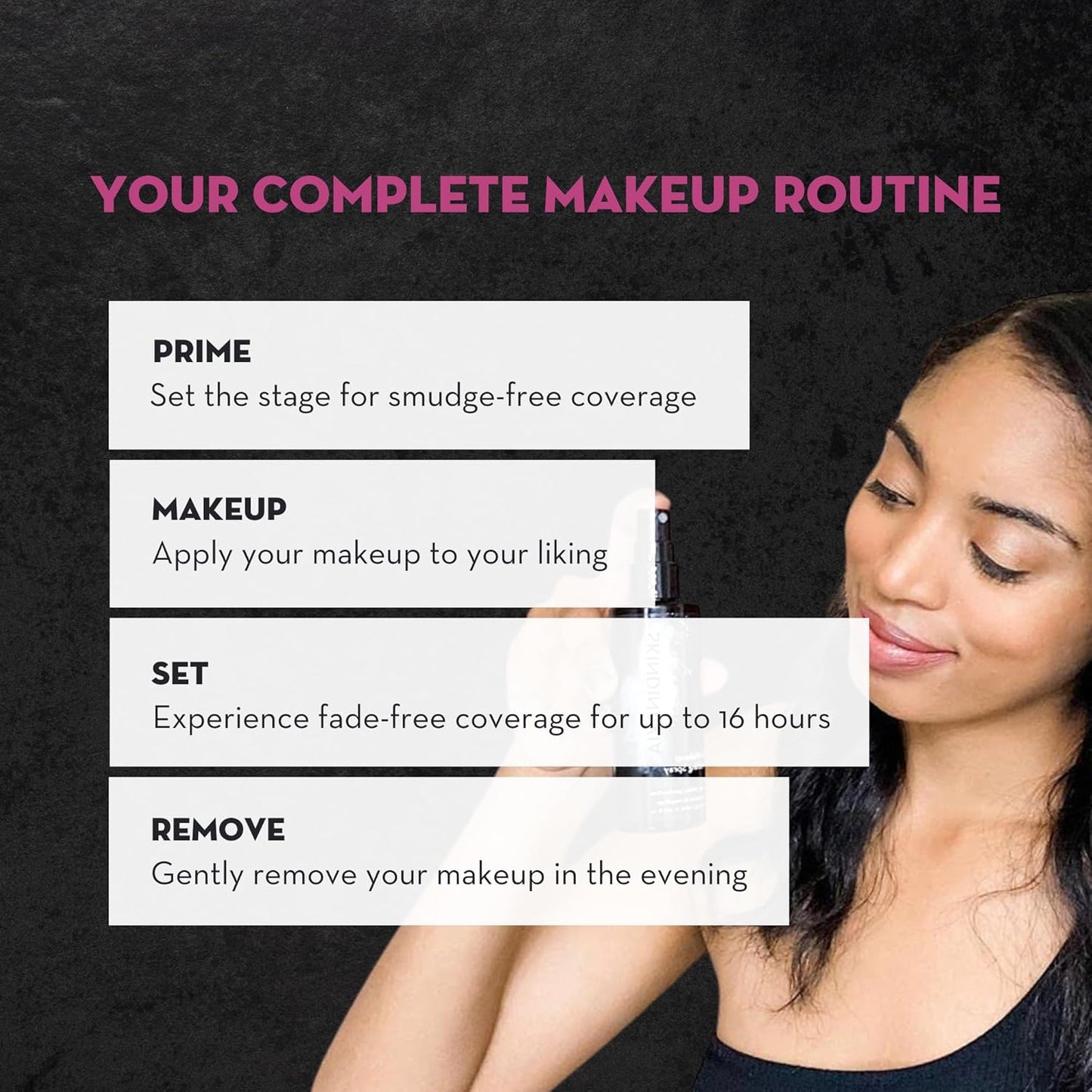 Skindinavia Makeup Primer Spray - Oil Control & Shine Minimizer for Oily Skin | 4 Oz Mattifying Base