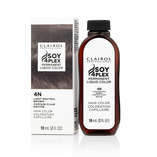 Clairol Professional Permanent Liquicolor, 4N Light Neutral Brown, 2 Fl Oz - Packaging May Vary