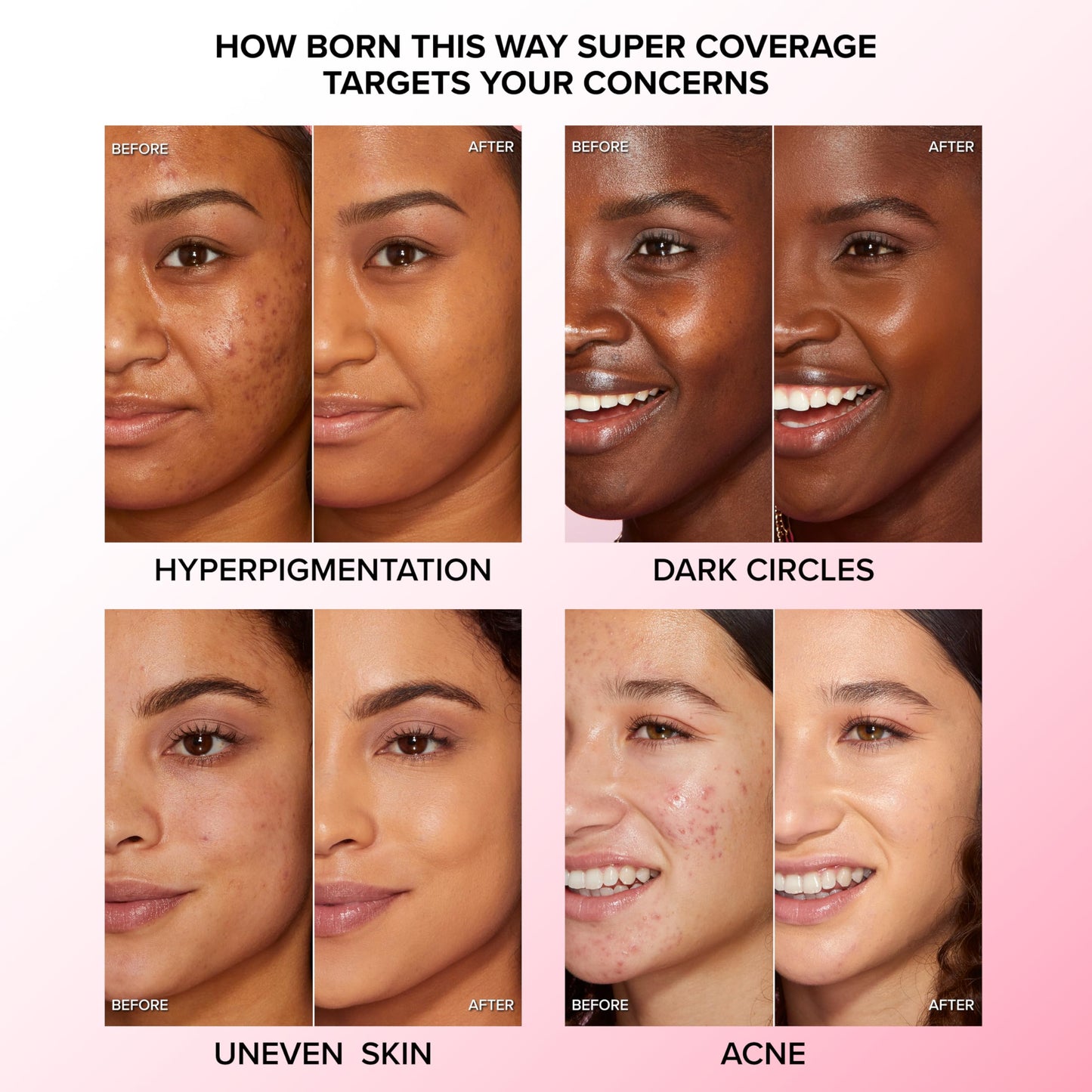 Too Faced Born This Way Super Coverage Multi-Use Concealer | Full-Coverage Hydrating Concealer for Dark Circles & Blemishes with Natural Finish|Hyaluronic Acid & Coconut Water, Light Beige, 0.45 Fl Oz