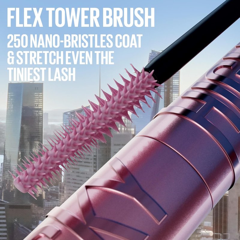 Maybelline Lash Sensational Sky High Mascara - Volumizing & Lengthening Formula | Burgundy Haze, 1 Count
