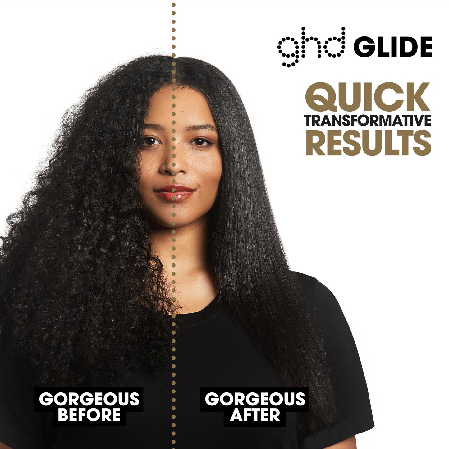 ghd Glide Hot Air Hair Brush (Black) + Rise Volumizing Blow Dryer (Black) Duo ― Hot Brush Hair Straighteners and Curlers for Maximum Lift, Fullness, and Body