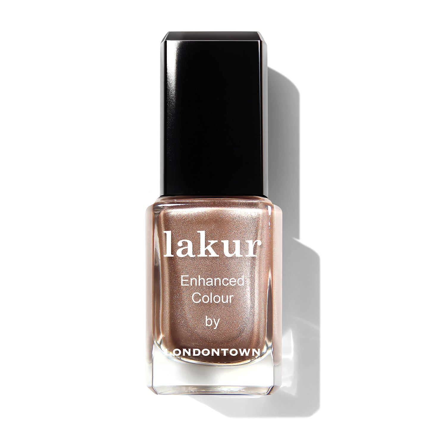 LONDONTOWN Lakur Nail Polish – Nude & Brown Shades, Sugarcane, 0.4 Fl Oz, Long-Lasting, Streak-Free, Chip-Resistant | 21+ Free Non-Toxic Vegan Nail Color, Strengthens & Hydrates Nails