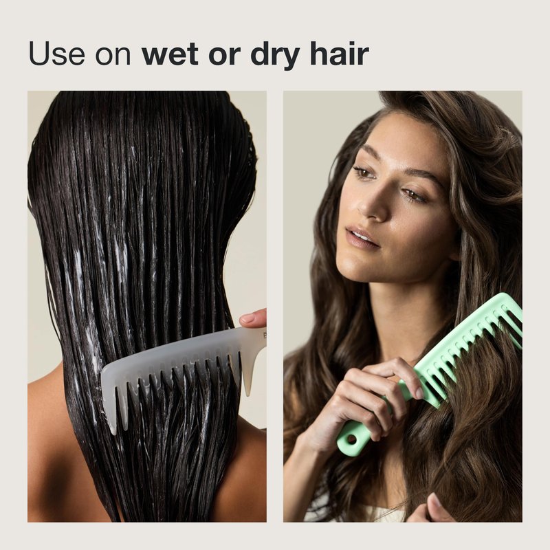 Paul Mitchell Detangler Comb, Wide Tooth Comb Detangles Wet or Dry Hair