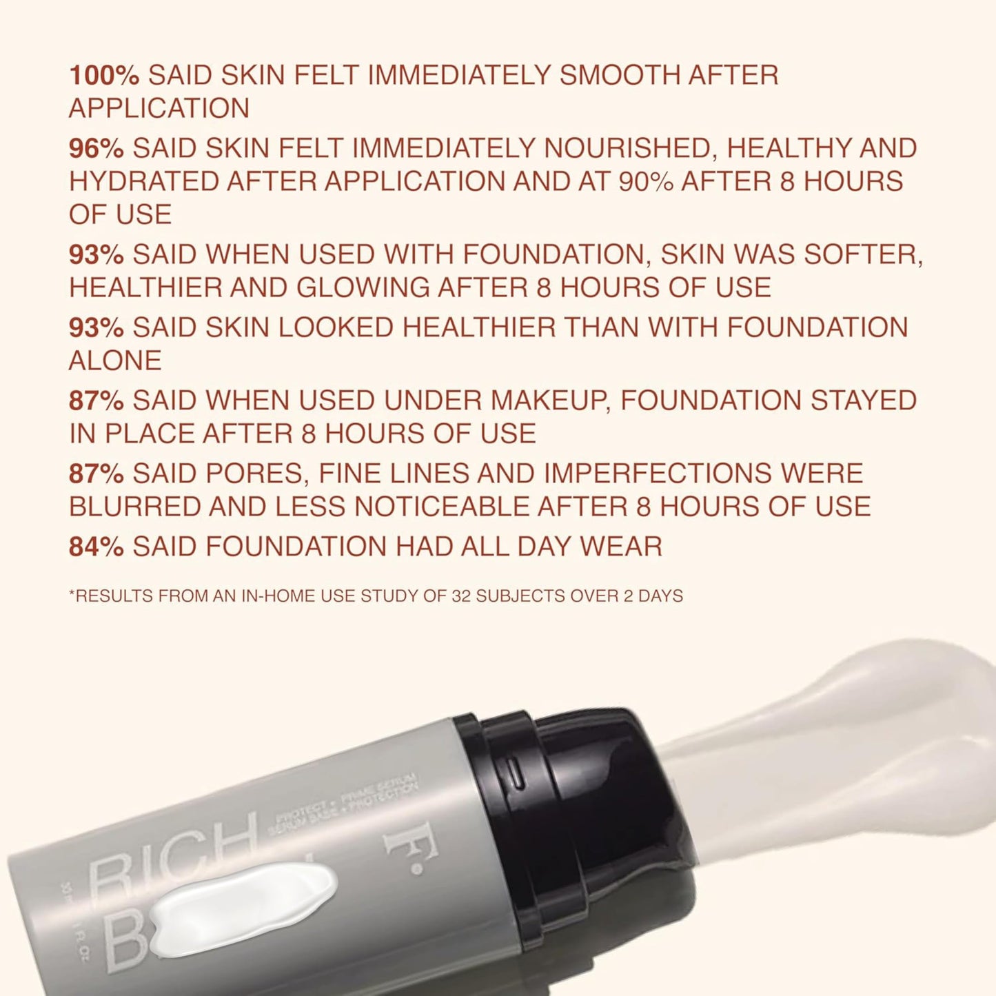 Freck Beauty RICH Babe Protect + Prime Serum, 1oz. | Hydrating Face Primer, Serum Makeup Primer for Smooth Skin, Glow Barrier Protection | Moisture Barrier to Protect and Balance Skin