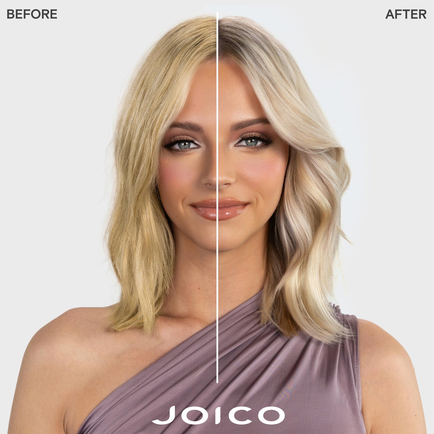 Joico Color Balance Purple Conditioner | For Cool Blonde or Gray Hair | Eliminate Brassy Yellow Tones | Boost Color Vibrancy & Shine | UV Protection | With Rosehip Oil & Green Tea Extract