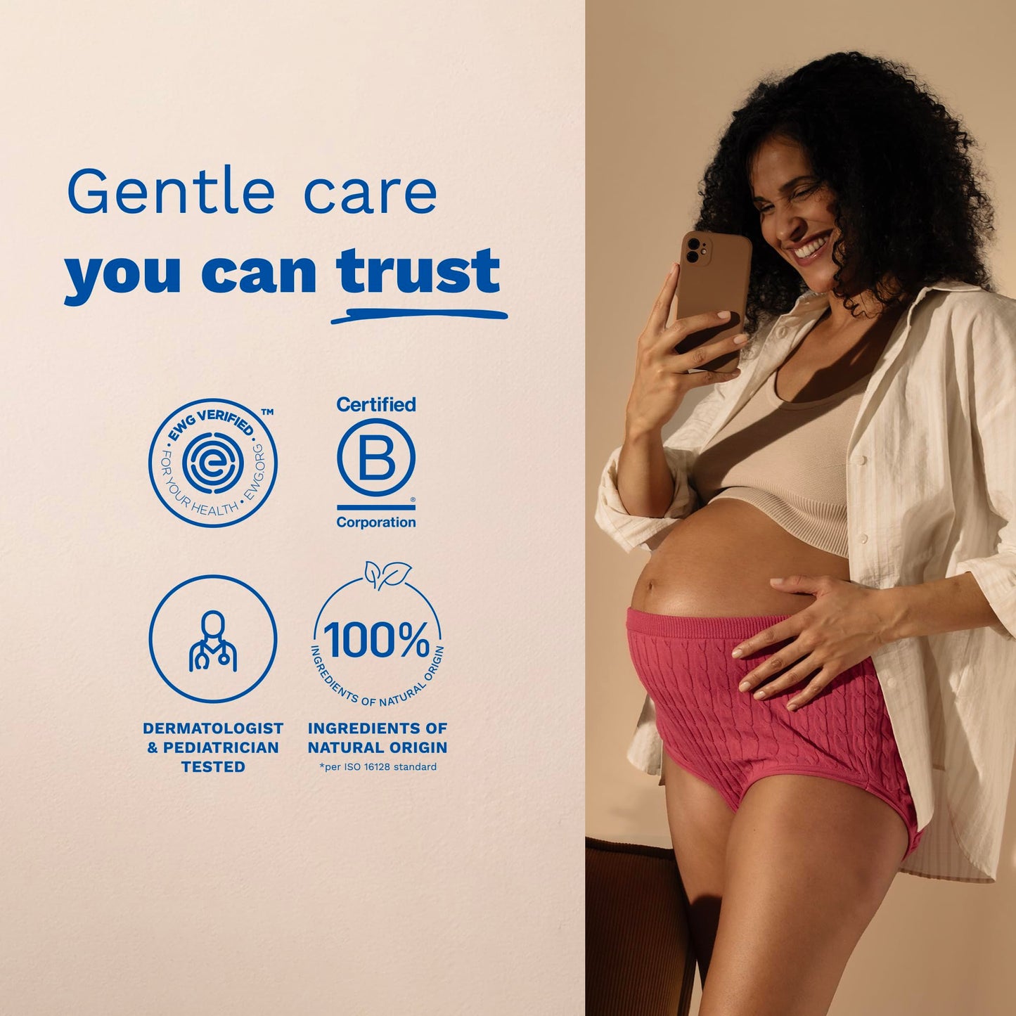 Mustela Maternity Stretch Marks Oil - Natural Pregnancy Skincare Belly Massage Oil with Vitamin E, Avocado, Maracuja & Sunflower Oil - EWG Verified & Fragrance Free - 3.55 fl. oz.