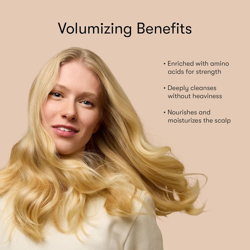 Odele Volumizing Shampoo - Sulfate-Free Formula for Moisture & Shine | 13 Fl Oz for Straight or Wavy Hair