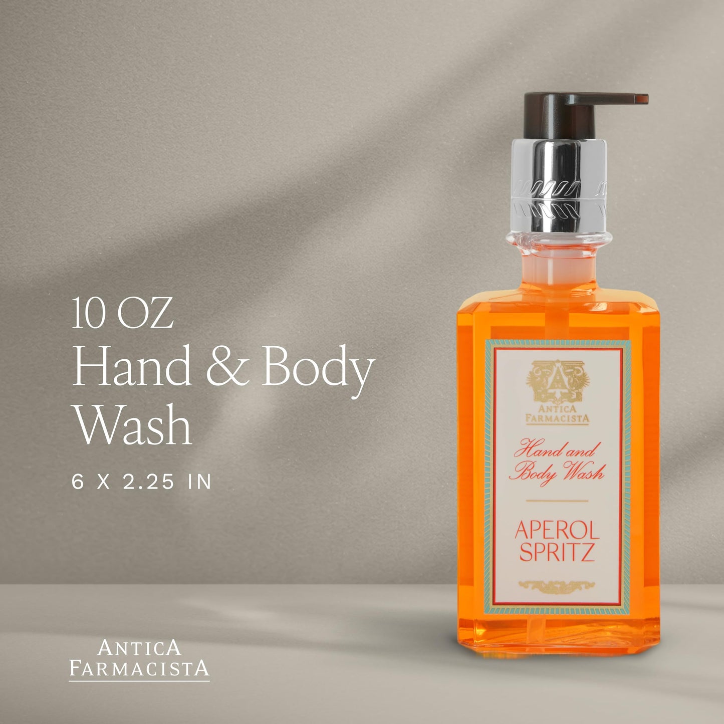 Antica Farmacista Hand & Body Wash - Luxury Nourishing & Hydrating Hand Cleansing Wash - Bath & Body Gift - Elderflower, 10 fl oz