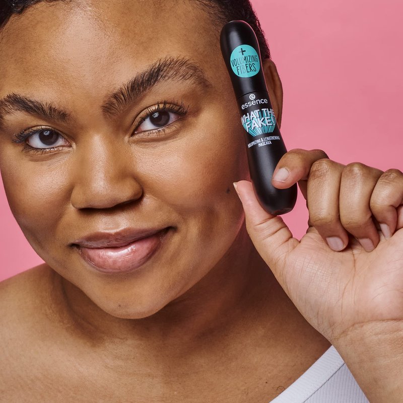 essence | What the Fake! Volumizing & Lengthening Fiber Mascara | Paraben Free | Cruelty Free (Pack of 3)