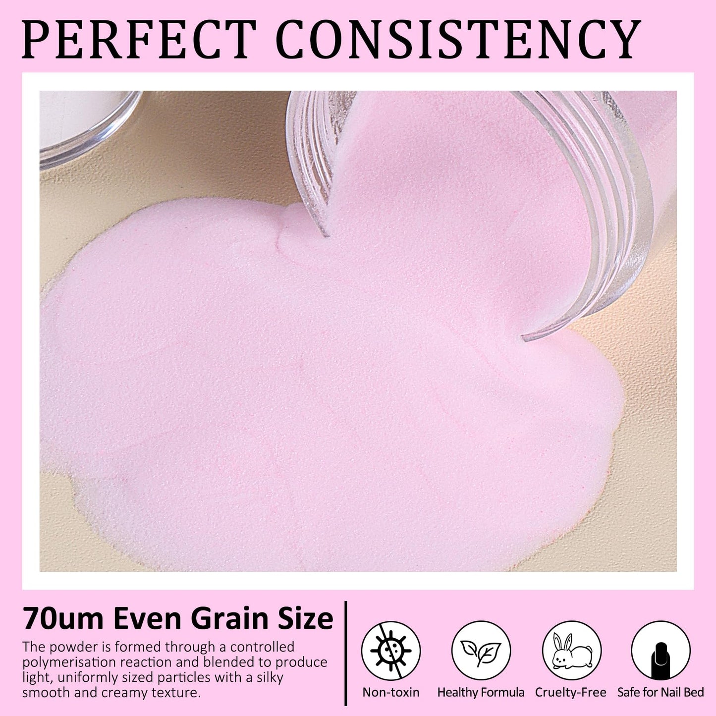 Acrylic Nail Kit with Drill: 20g Clear White Pink Acrylic Powder and Liquid