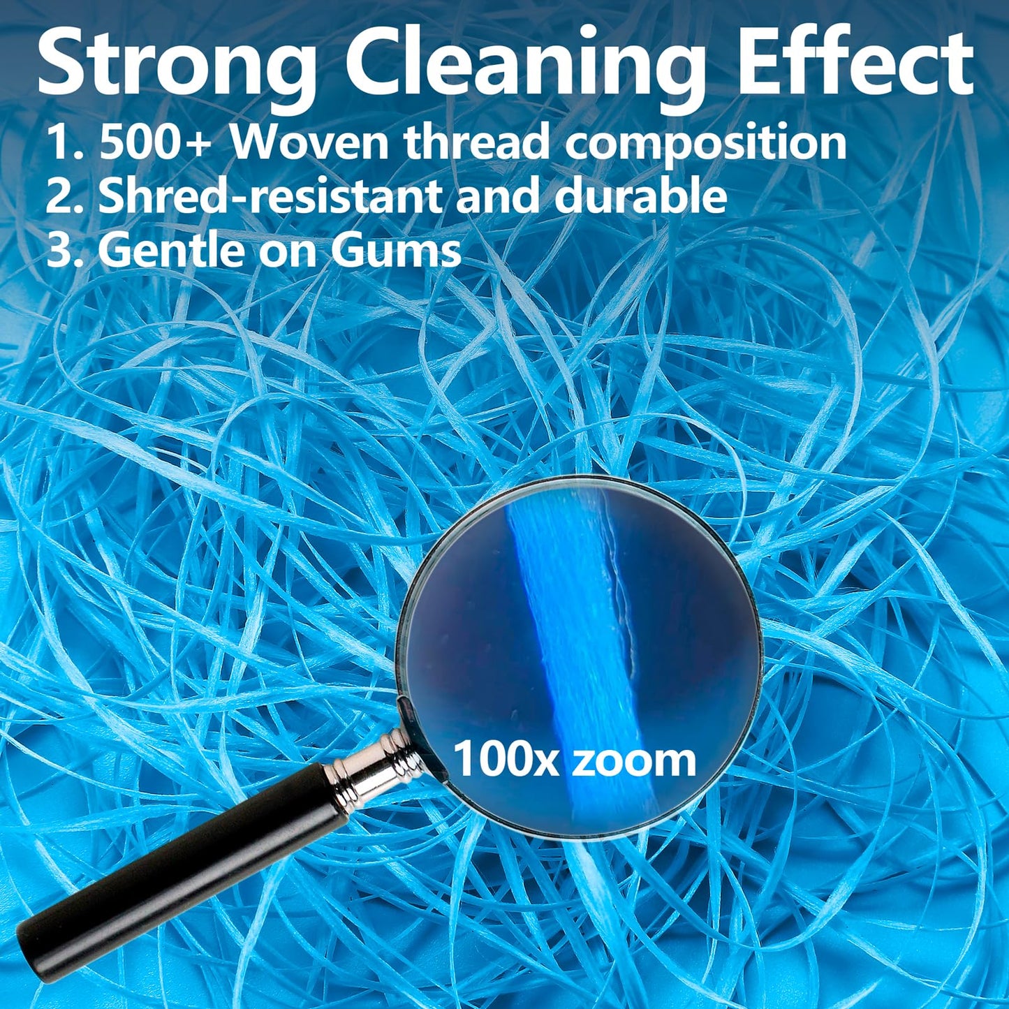Coconut-Oil Infused Woven Dental Floss,Deep Clean Natural Vegetable Waxed Floss,Extra Wide Cleaning and Slides Smoothly & Easily,PFAS Free | Mint Flavored(33 Yds x 2 Unit)